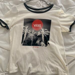 White Vans Shirt
